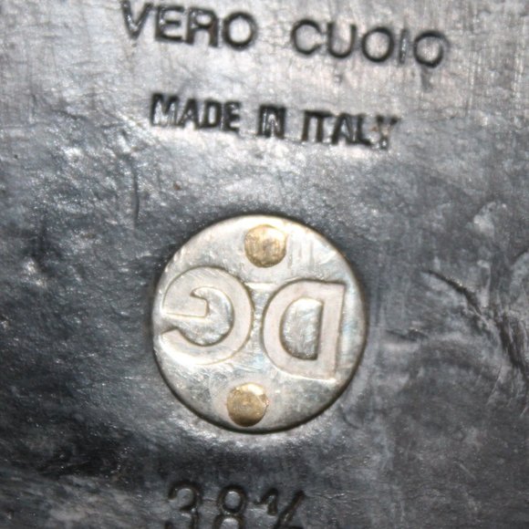 Authentic Dolce & Gabbana Tall Knee High Riding Style Boots - Picture 14 of 16